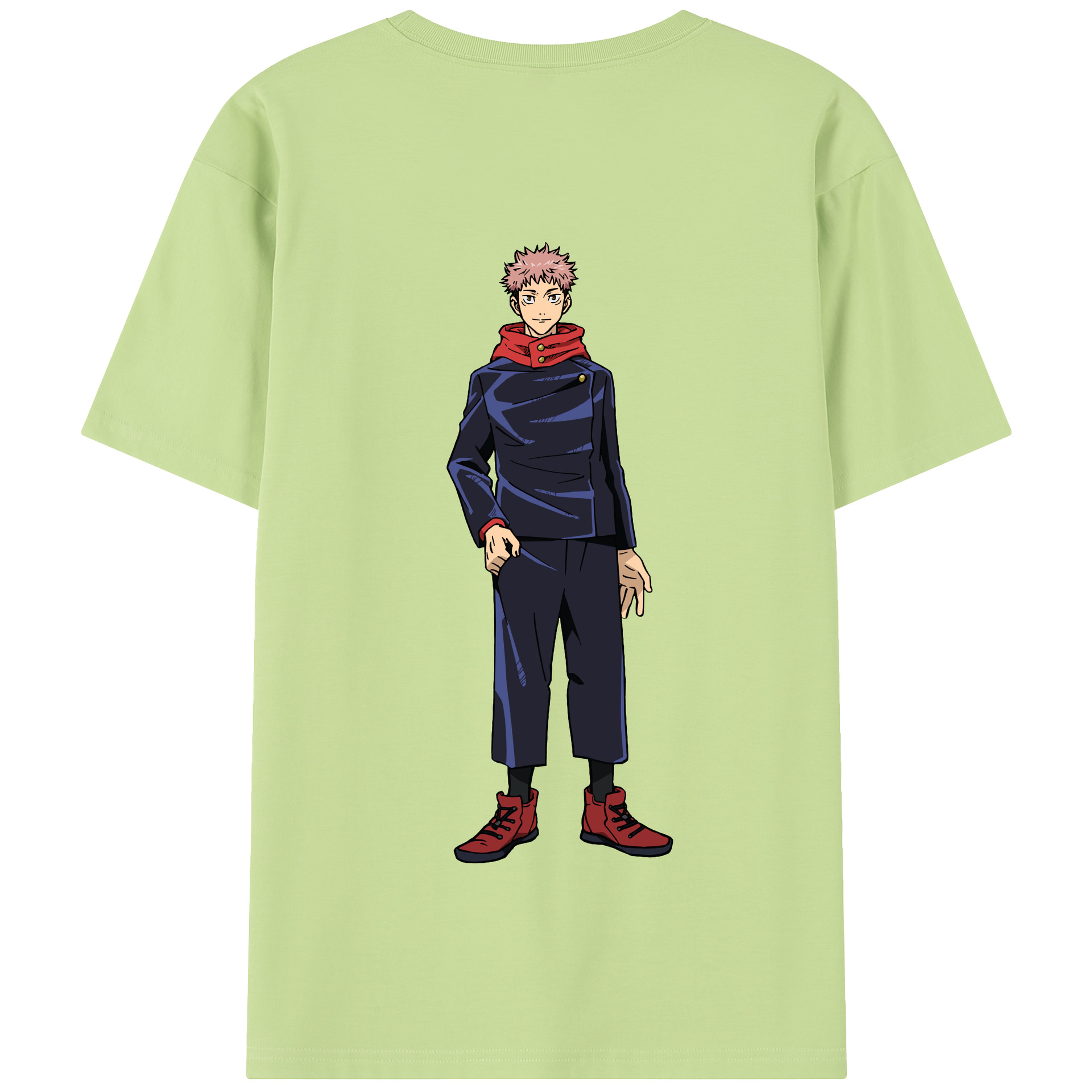 （画像用） 呪術廻戦 Jujutsu Kaisen 綿100％半袖Tシャツ（背面プリント）